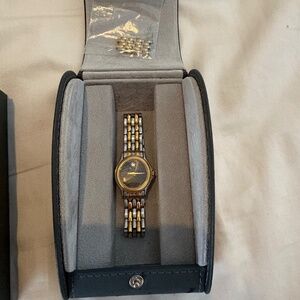 Womens Movado two tone watch.